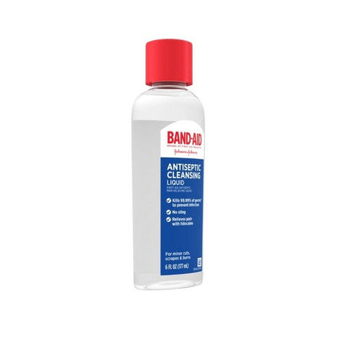 Band-Aid, Antiseptic Cleansing Liquid, 6 Oz Band-Aid