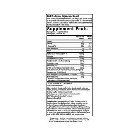 Irwin Naturals, Testosterone Up Red With Nitric Oxide Booster, 60 Liquid Softgels Irwin Naturals