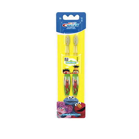 Crest, Sesame Street Manual Kids Toothbrush, 2 Count