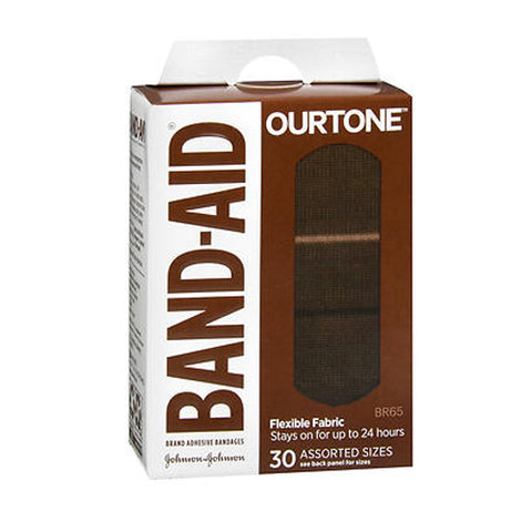 Band-Aid, OurTone Adhesive Bandages Assorted BR65, 30 Count