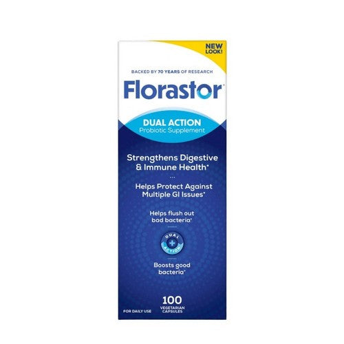 Florastor, Daily Probiotic Supplement, 250 Mg, 100 Caps