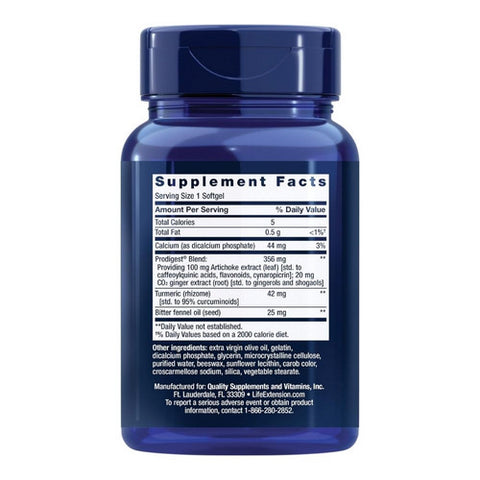 Life Extension, Bloat Relief, 60 Softgels