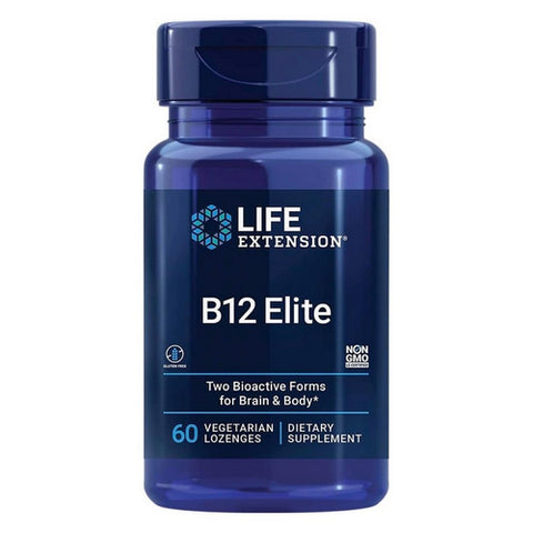 Life Extension, B12 Elite, 60 Lozenges