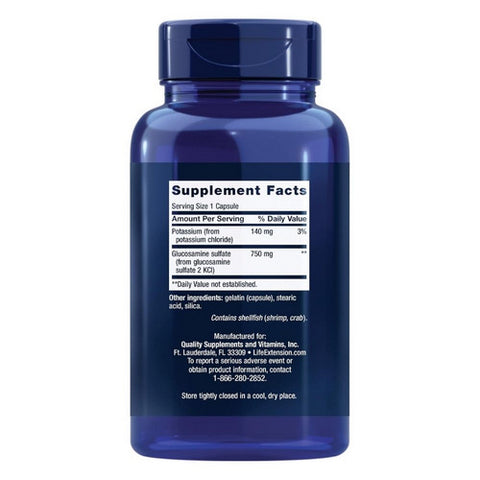 Life Extension, Glucosamine Sulfate, 60 Caps