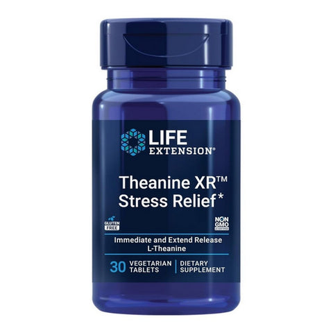Life Extension, Theanine XR Stress Relief, 30 Tabs