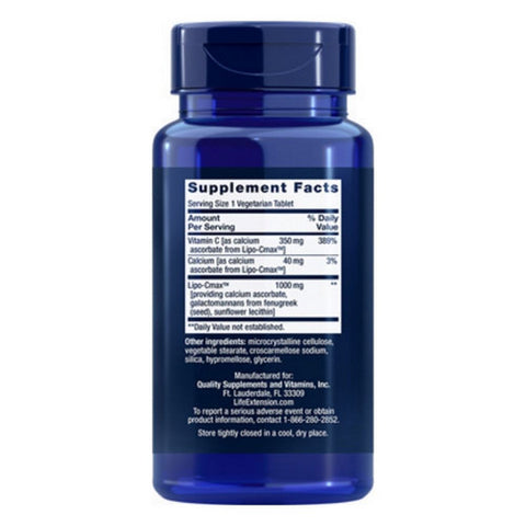 Life Extension, Vitamin C 24-Hour Liposomal Hydrogel Formula, 60 Tabs