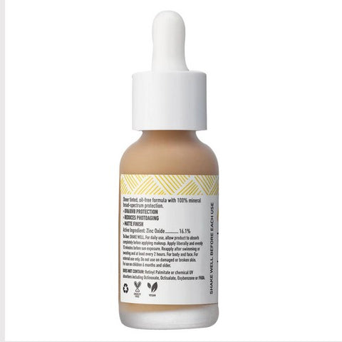 MyChelle Dermaceuticals, Sun Shield Liquid Tint Dark, 1 Oz