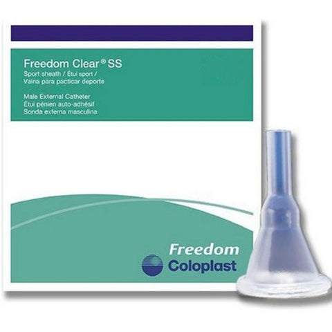 Coloplast, Freedom Clear SS Male External Catheter Large, Box Of 100
