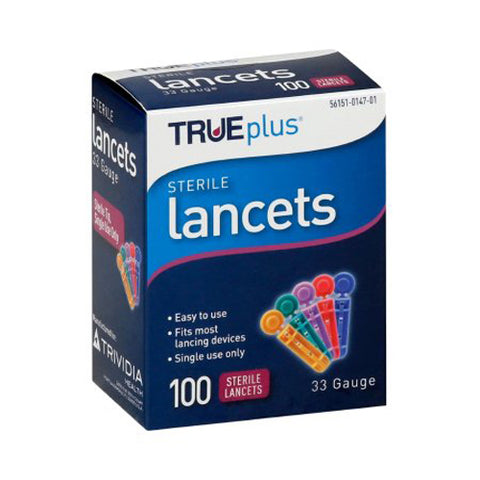 Trueplus, Sterile Lancets, Count of 5000