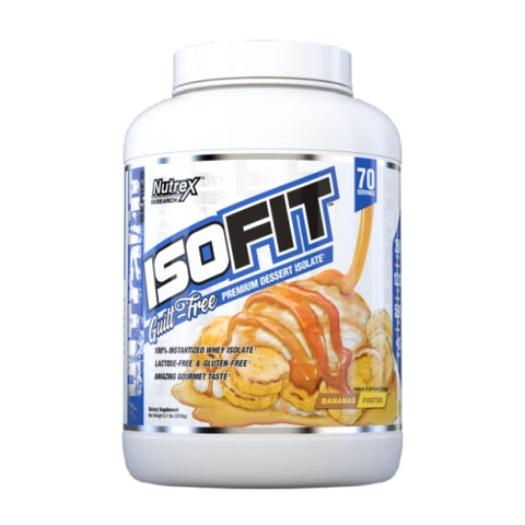 Nutrex Research, ISOFIT Bananas Foster, 70 Servings