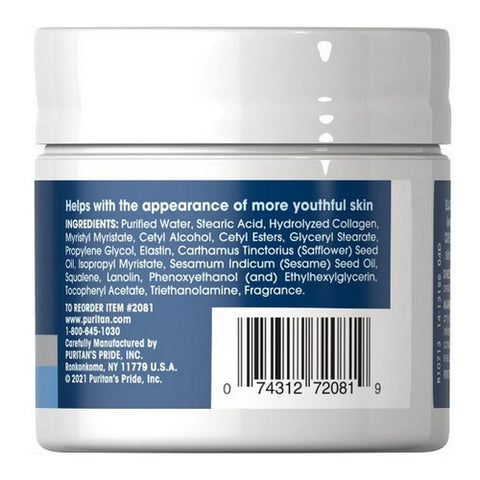 Puritan's Pride, Elastin Firming CrÃ¨me, 4 Oz