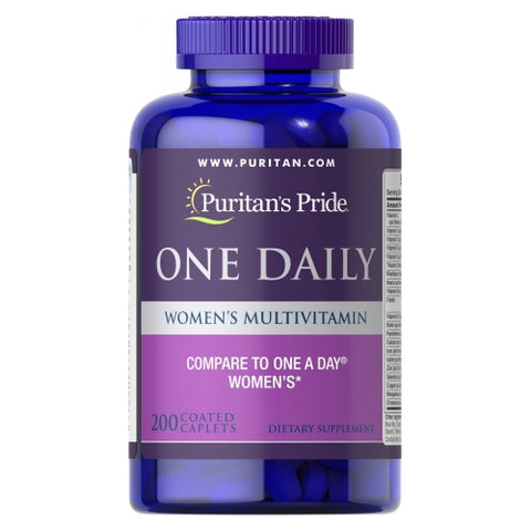Puritan's Pride, One Daily Women's  Multivitamin with Zinc, 200 Caplets