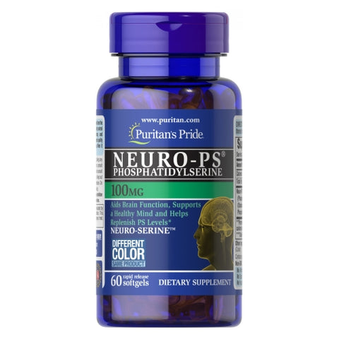 Puritan's Pride, Neuro-PS (Phosphatidylserine), 100 mg, 60 Softgels