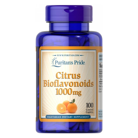 Puritan's Pride, Citrus Bioflavonoids, 1000 mg, 100 Caplets