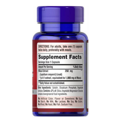 Puritan's Pride, Maca Exotic Herb for Men, 1000 mg, 60 Rapid Release Capsules