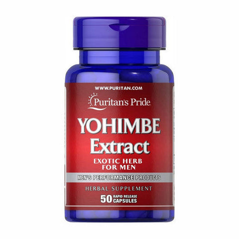 Puritan's Pride, Yohimbe Extract, 2000 Mg, 50 Rapid Release Capsules Puritan's Pride