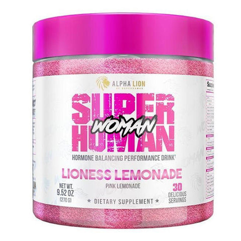 Alpha Lion, Superhuman Woman, Lioness Lemonade Pink Lemonade 30 Servings