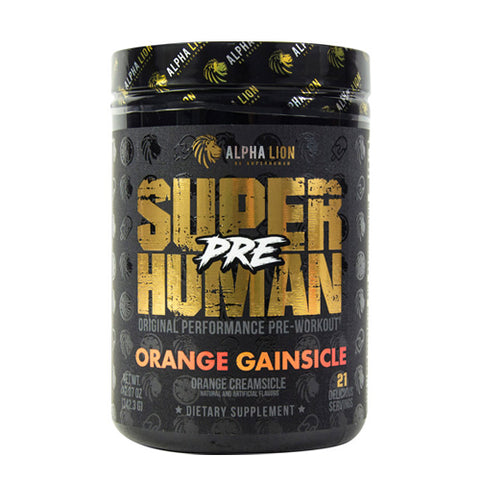 Alpha Lion, Superhuman Pre, Orange Gainsicle 21 Each