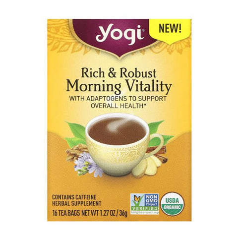 Yogi, Rich And Robust Morning Vitality, 16 Counts