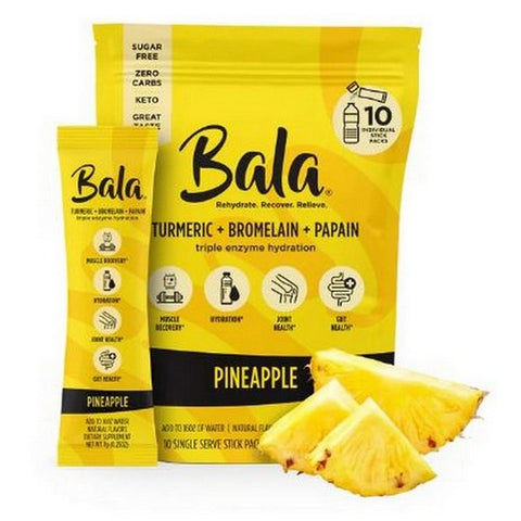 Bala Enzyme, Bala Enzyme Drink Stick Pack Pineapple, 8 Count