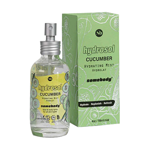 Somebody, Hydrosol Cucumber, 4 Oz