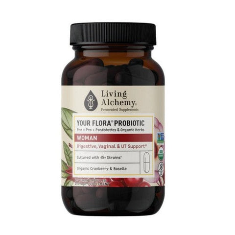 Living Alchemy, Your Flora Probiotics Woman, 60 Caps Living Alchemy
