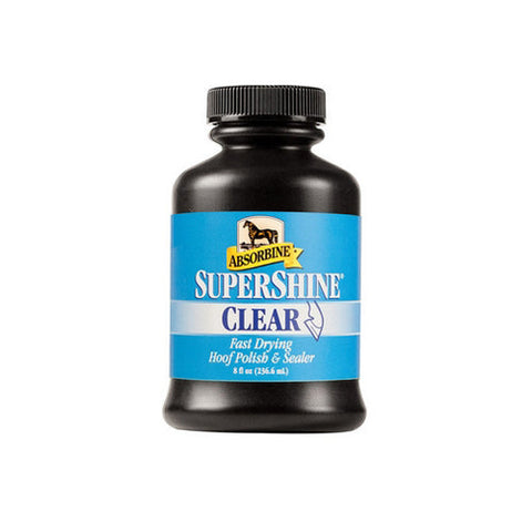 SuperShine Fast Drying Hoof Polish and Sealer  Clear 8 Oz by Absorbine
