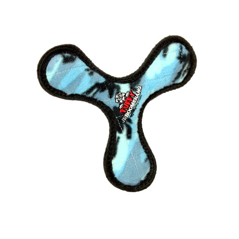 Tuffy Jr Boomerang Camo Blue 1 Each by Tuffy