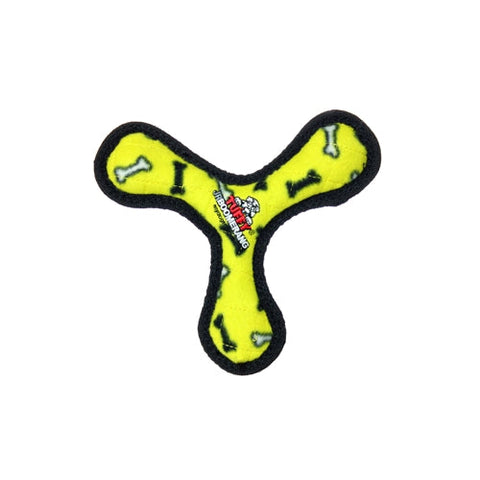 Tuffy Jr Boomerang Yellow Bone 1 Each by Tuffy