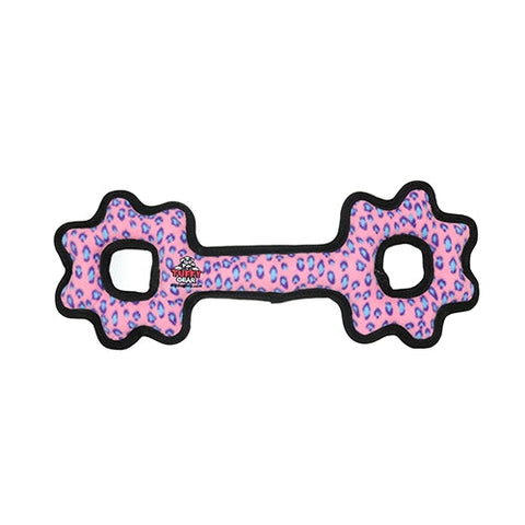 Tuffy Ultimate Tug-O-Gear Pink Leopard 1 Each by Tuffy