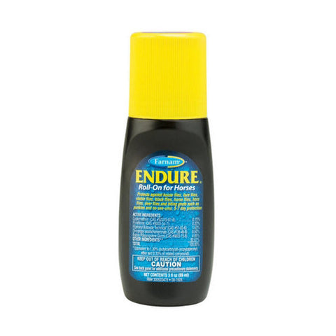 Endure Fly Control for Horsesv Roll-On 3 Oz by Farnam