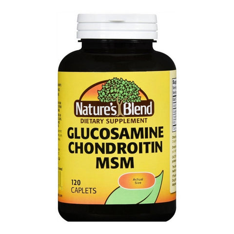 Nature's Blend, Glucosamine / Chondroitin / Msm, 120 Caplets
