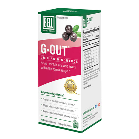 Bell Lifestyle, G-Out, 60 Caps