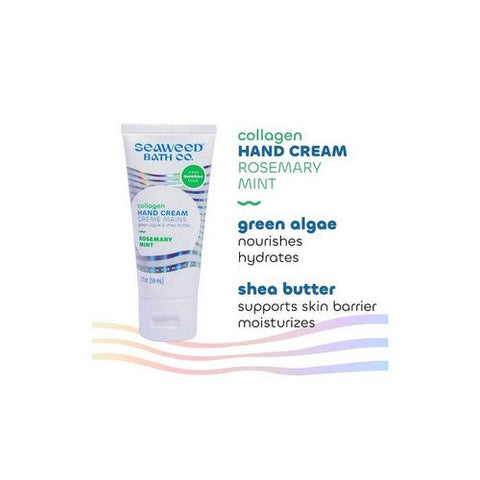 Seaweed Bath Co, Collagen Hand Cream, 2 Oz Seaweed Bath Co