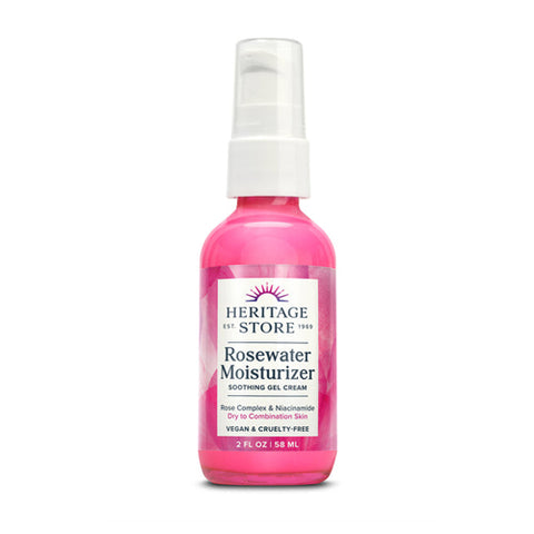 Heritage Store, Rosewater Moisturizer, 2 Oz