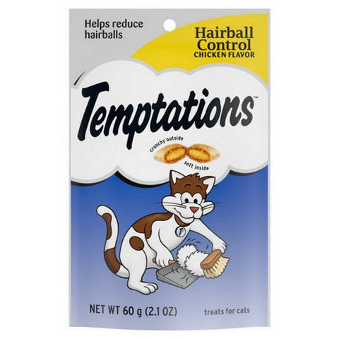 Whiskas Temptations Chicken Hairball Control 2.12 Oz by Pedigree