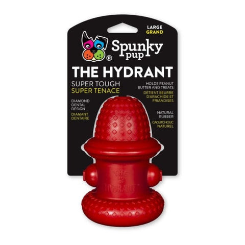 Spunky Pup Natural Rubber Hydrant Large 1 Each by Spunky Pup