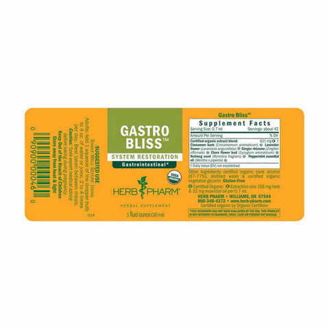Herb Pharm, Gastro Calm Compound, 1 Oz Herb Pharm