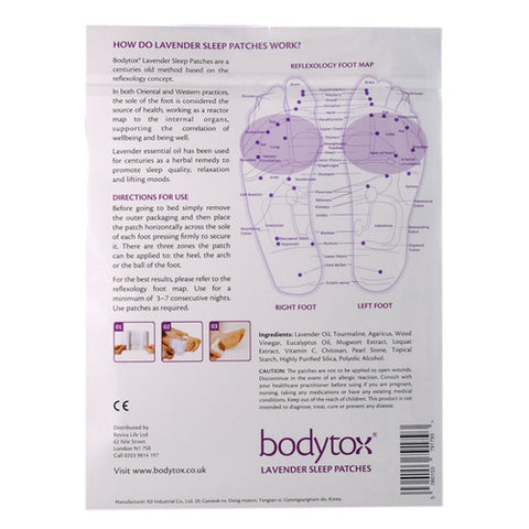 Bodytox, Bodytox Foot Patch Lavender, 2 Count