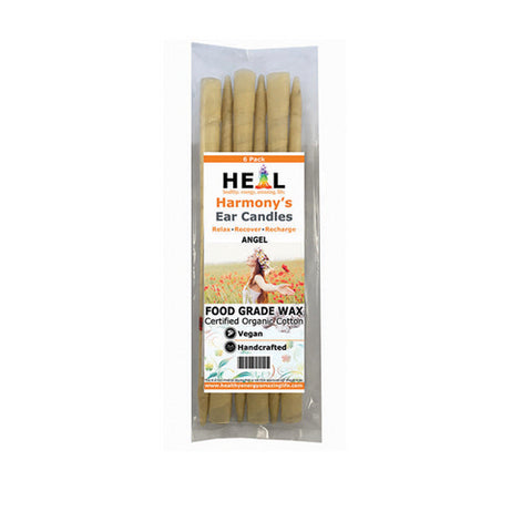 Angel Unscented Ear Candles 6 Count by Harmony