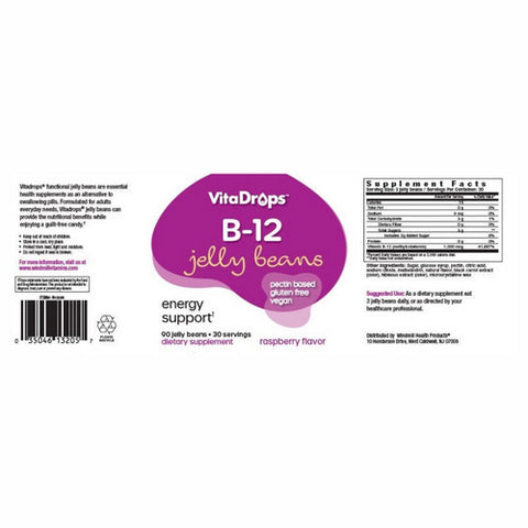 Vitadrops, B-12 Jellybeans, 90 Count