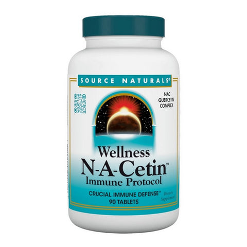 Source Naturals, Wellness N-A-Cetin Immune Protocol, 90 Tabs
