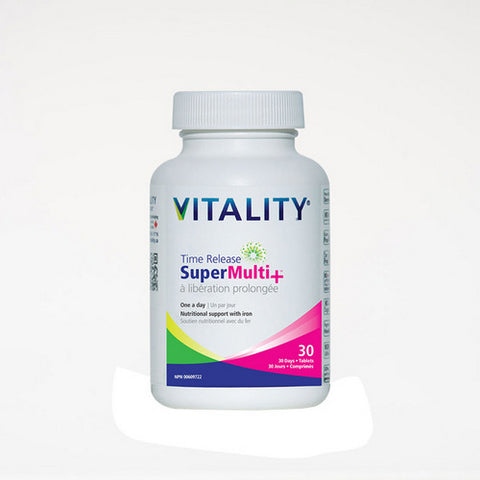 Vitality, VITALITY Time Release Super Multi+, 60 Tabs