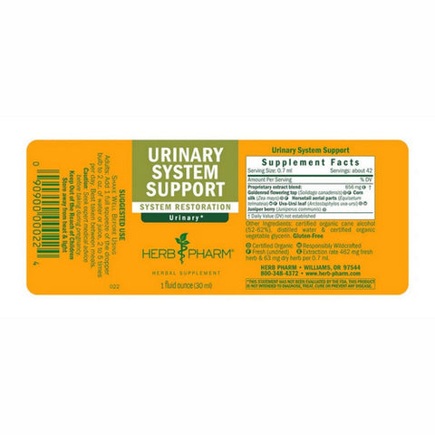 Herb Pharm, Urinary System Support, 1 oz