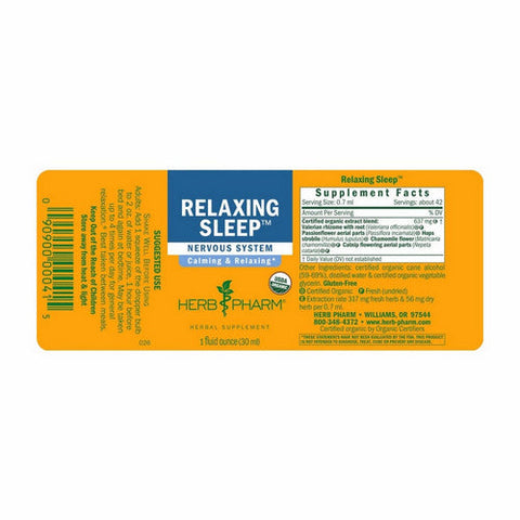 Herb Pharm, Relaxing Sleep, 1 oz Herb Pharm