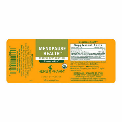 Herb Pharm, Menopause Health, 1 Oz Herb Pharm