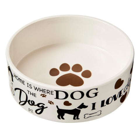 Spot I Love Dogs Dog Dish 1 Each/7 in by Spot