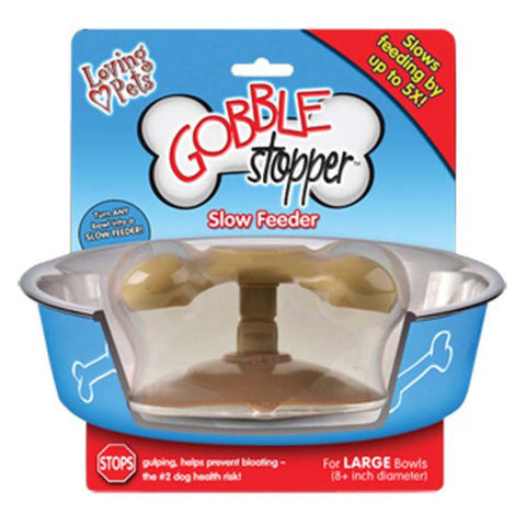 Loving Pets Gobblestopper Slow Feeder 1 Each/SM, 6 in by Loving Pets