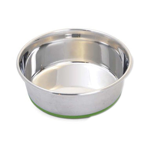 Van Ness Plastics Heavyweight Stainless Steel Dish Silver, 1 Each/Medium by Van Ness Plastics