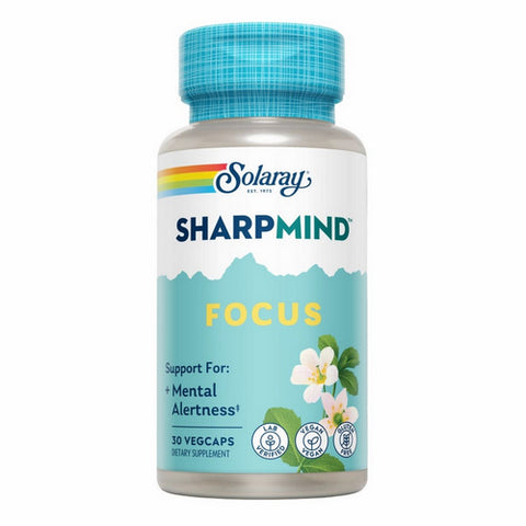 Solaray, SharpMind Focus, 30 Count